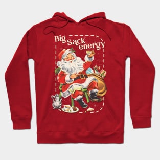 BIG SACK ENERGY - FUNNY VINTAGE CHRISTMAS SWEATER Hoodie